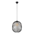 Suspension à câble DESTELLO 1xE27/15W/230V Ø 32 cm noir