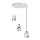 Suspension à câble ELEN 3xE27/35W/230V Ø 29 cm blanc/doré
