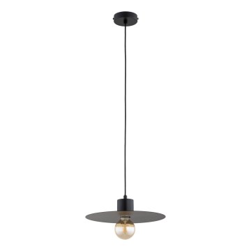 Suspension à câble EMELI 1xE27/15W/230V noire
