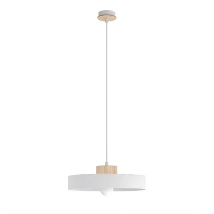 Suspension à câble KIVI 1xE27/15W/230V blanche