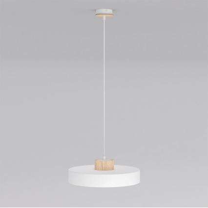 Suspension à câble KIVI 1xE27/15W/230V blanche