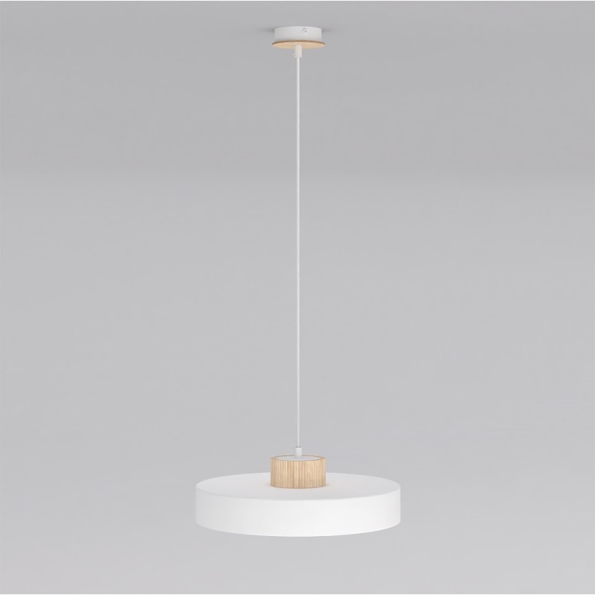 Suspension à câble KIVI 1xE27/15W/230V blanche