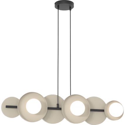 Suspension à câble MODEL 6xG9/8W/230V beige