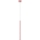 Suspension à câble PASTELO 1xG9/8W/230V rose