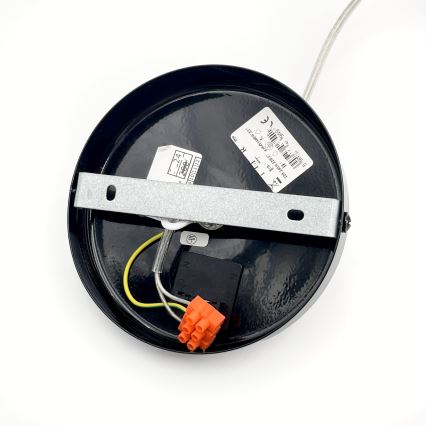 Suspension à câble ROSA 1xE27/60W/230V noir/gris