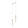 Suspension à câble SIMON 2xE27/60W/230V blanc/hêtre