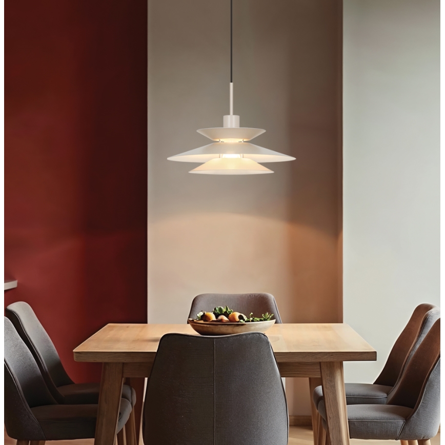 Suspension à câble STEVI 1xE27/40W/230V beige
