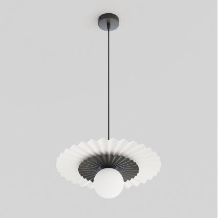 Suspension à câble UMBRA 1xG9/8W/230V noir/blanc