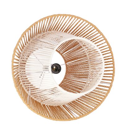 Suspension AFRICA 1xE27/40W/230V 40 cm marron/crème