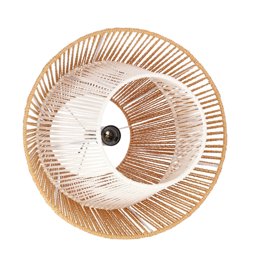 Suspension AFRICA 1xE27/40W/230V 40 cm marron/crème