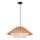 Suspension AFRICA 1xE27/40W/230V Ø 50 cm marron/crème
