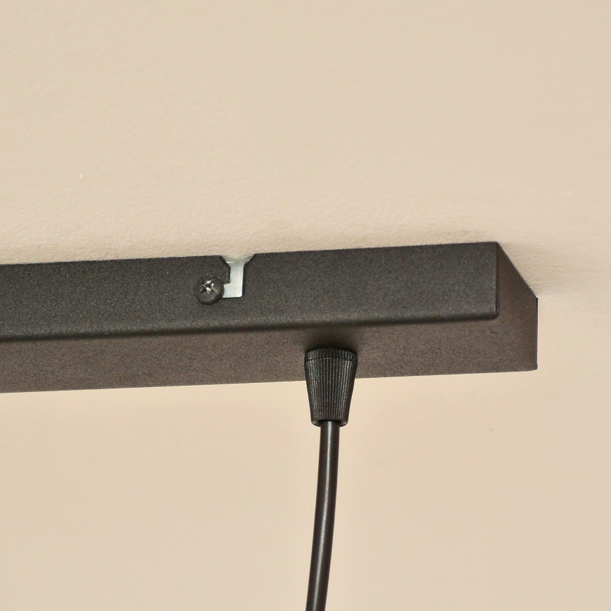 Suspension ALBA sur câble 2xE27/15W/230V gris