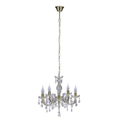 Suspension avec chaîne MARIA TERESA 5xE14/40W/230V