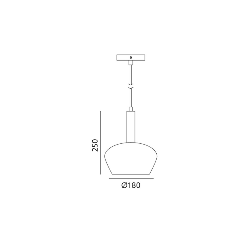 Suspension avec fil CASA 1xGU10/25W/230V