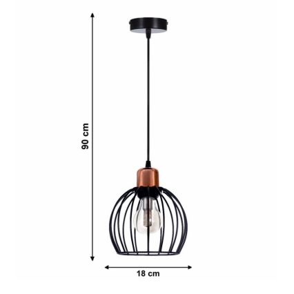 Suspension avec fil CELTA 1xE27/40W/230V