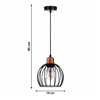 Suspension avec fil CELTA 1xE27/40W/230V