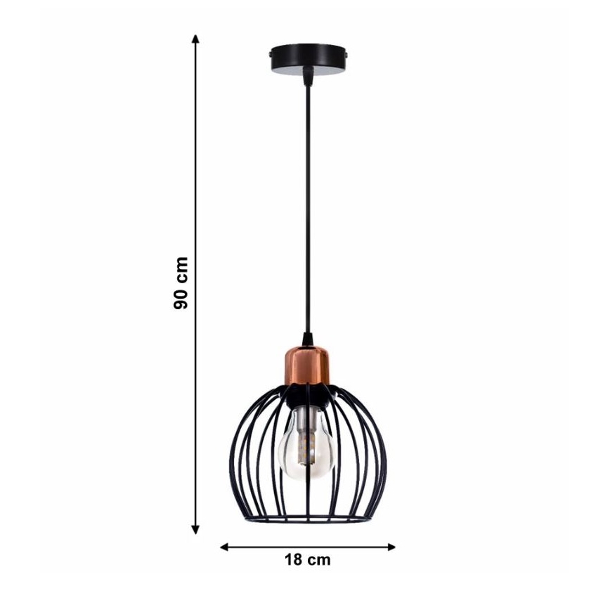 Suspension avec fil CELTA 1xE27/40W/230V