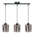 Suspension avec fil COX 3xE27/60W/230V