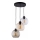 Suspension avec fil CUBUS 3xE27/60W/230V