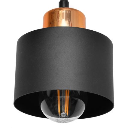 Suspension avec fil EDISON 3xE27/15W/230V