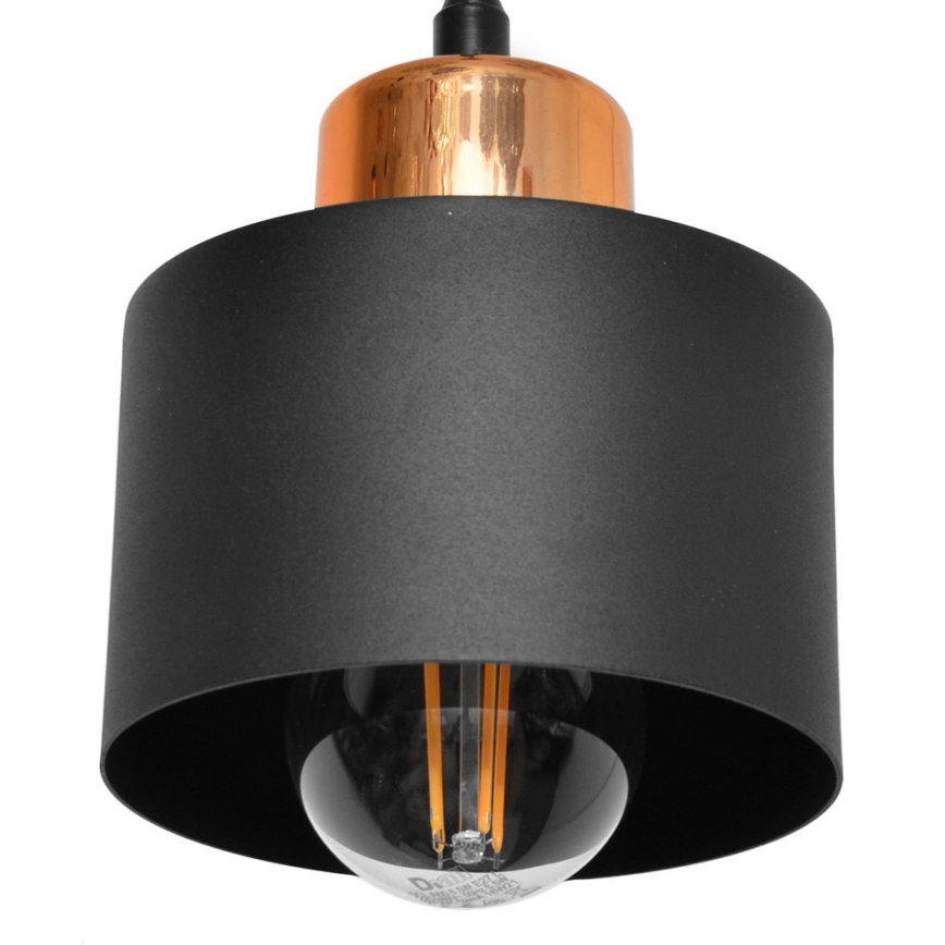 Suspension avec fil EDISON 3xE27/15W/230V