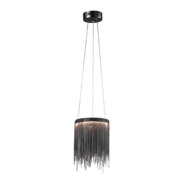 Suspension avec fil LED CASCATA BLACK LED/18W/230V