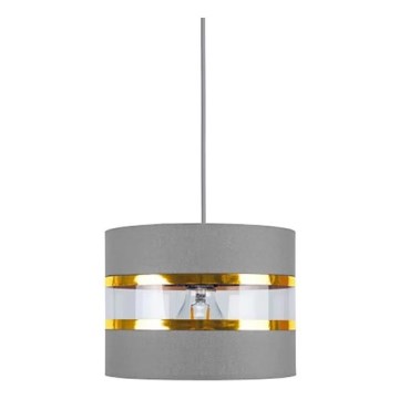 Suspension avec fil LIND 1xE27/60W/230V gris