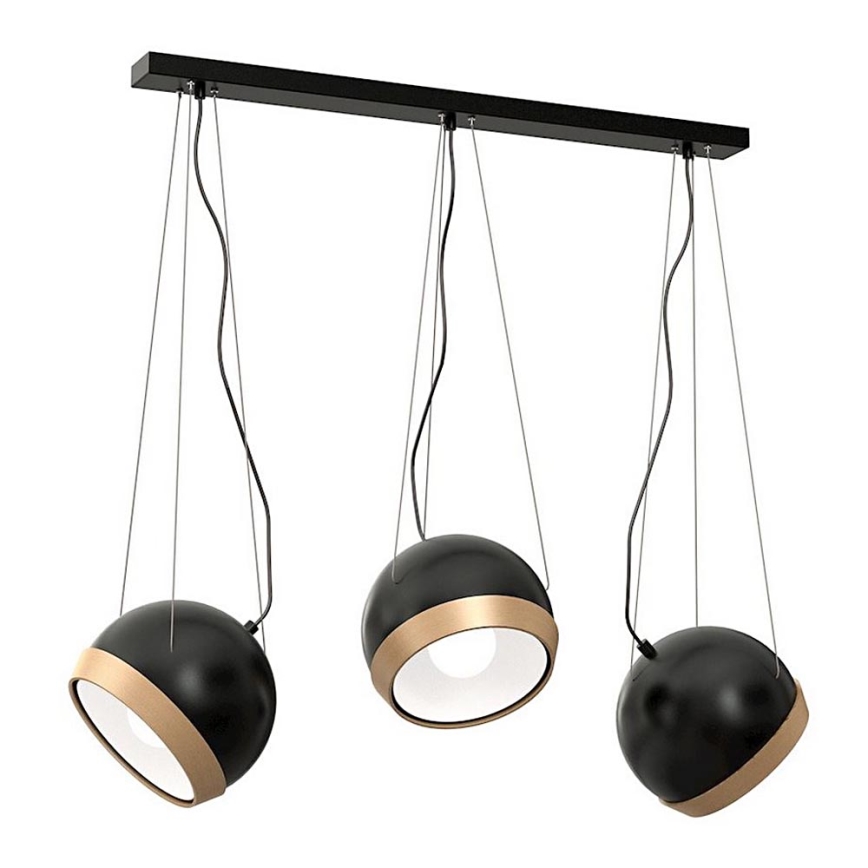 Suspension avec fil OVAL 3xE27/60W/230V