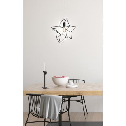 Suspension avec fil STAR 1xE27/60W/230V