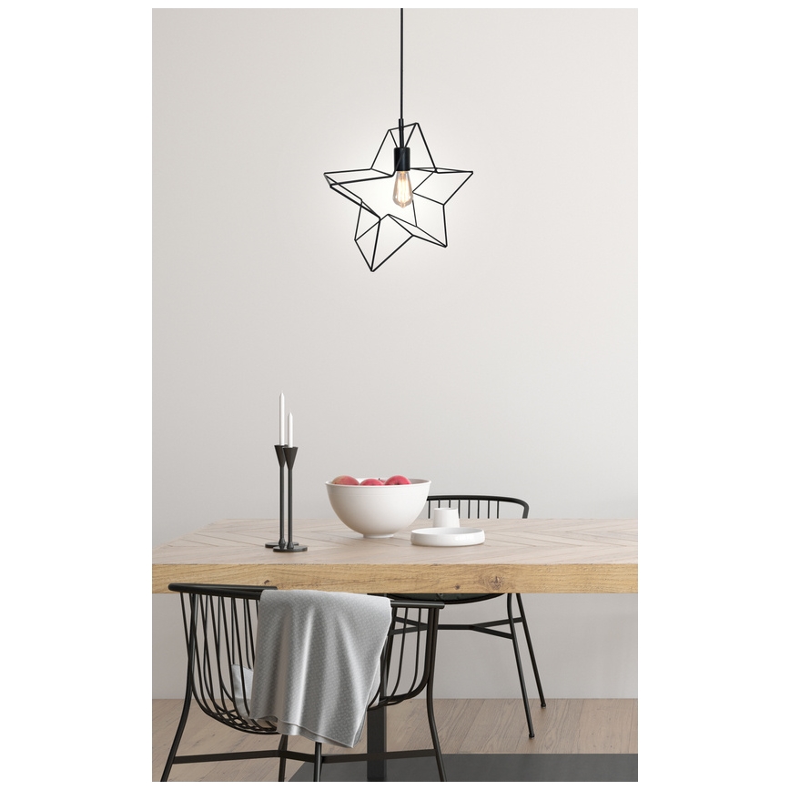 Suspension avec fil STAR 1xE27/60W/230V