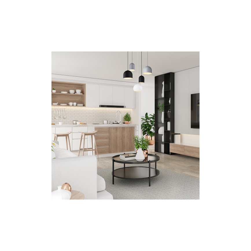 Suspension avec fil TEMPRE 5xE27/60W/230V