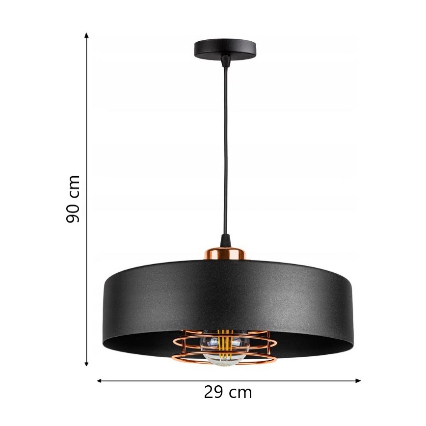 Suspension avec fil VEST 1xE27/60W/230V
