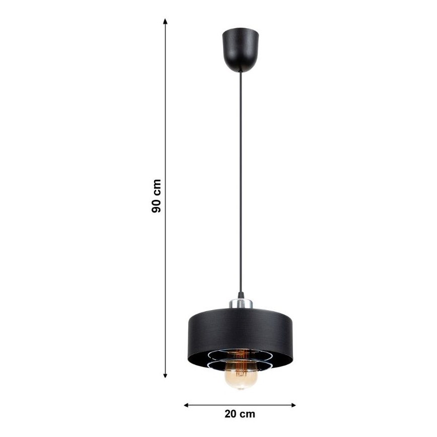 Suspension avec fil VEST 1xE27/60W/230V