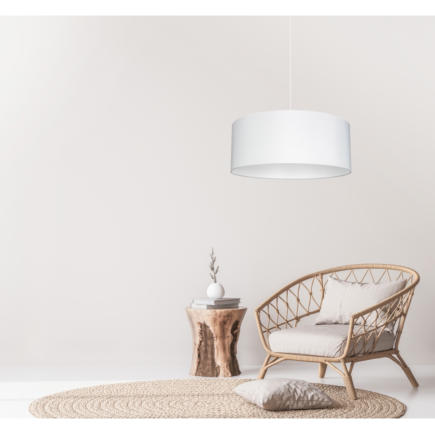 Suspension avec fil WERT 1xE27/60W/230V blanc