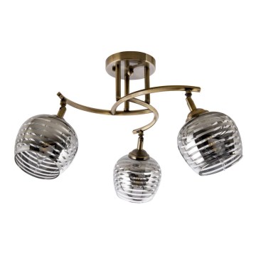 Suspension avec tige 3xE27/60W/230V