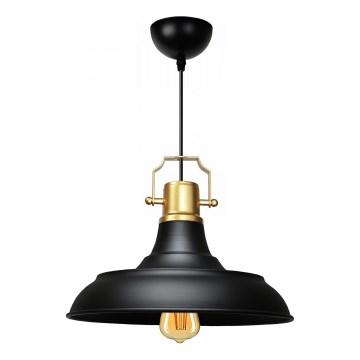 Suspension AYD 1xE27/40W/230V noir/or
