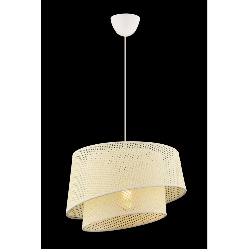 Suspension BARETTE 1xE27/60W/230V crème