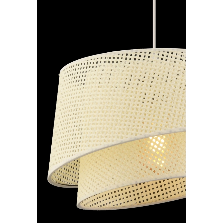 Suspension BARETTE 1xE27/60W/230V crème