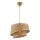 Suspension BARETTE 1xE27/60W/230V marron/or