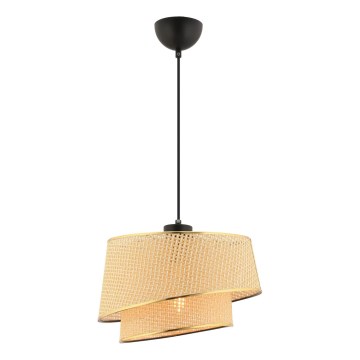 Suspension BARETTE 1xE27/60W/230V marron/or