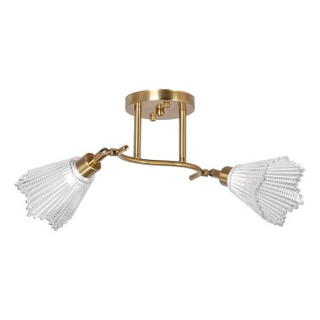 Suspension-barre 2xE14/60W/230V doré