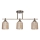 Suspension-barre 3xE14/60W/230V laiton