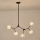 Suspension-barre 5xG9/15W/230V gris