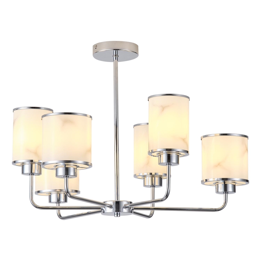 Suspension-barre 6xE27/60W/230V