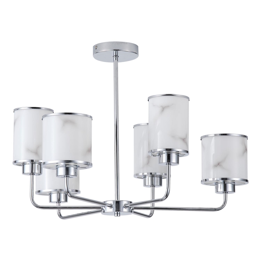 Suspension-barre 6xE27/60W/230V