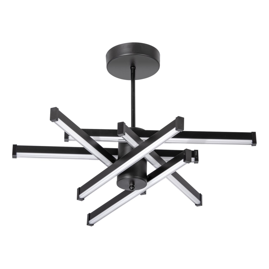 Suspension-barre 6xLED/10W/230V 3000-6500K d. 66 cm noir