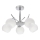 Suspension-barre AMOS 5xE27/40W/230V chrome brillant