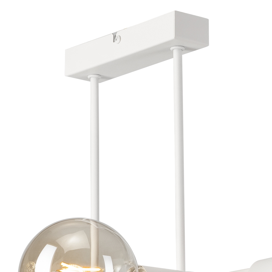 Suspension-barre ASTRID 4xE27/60W/230V blanc