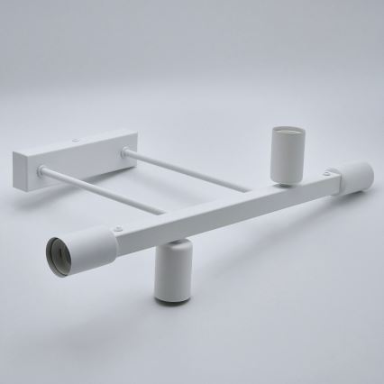 Suspension-barre ASTRID 4xE27/60W/230V blanc