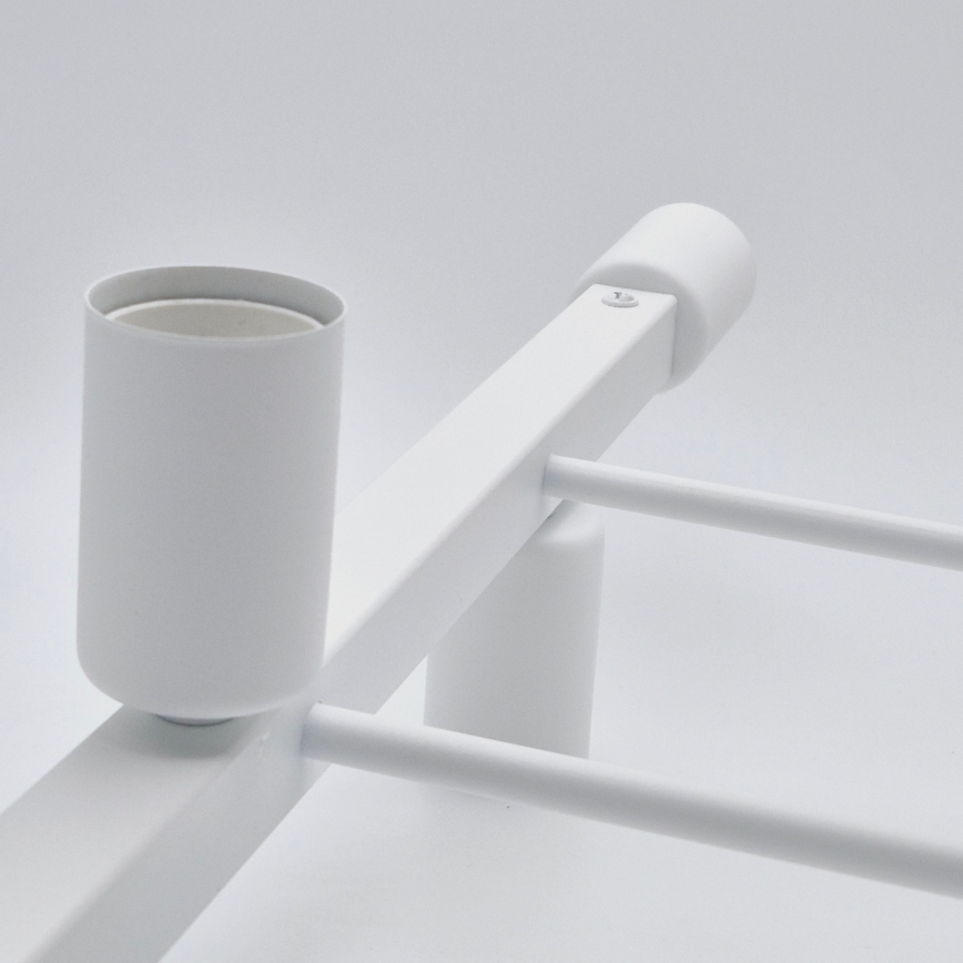 Suspension-barre ASTRID 4xE27/60W/230V blanc